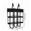 Hanging Fan Holder Bag Adjustable Square with Straps HeavyDuty for Horse Owners, Farmers,
