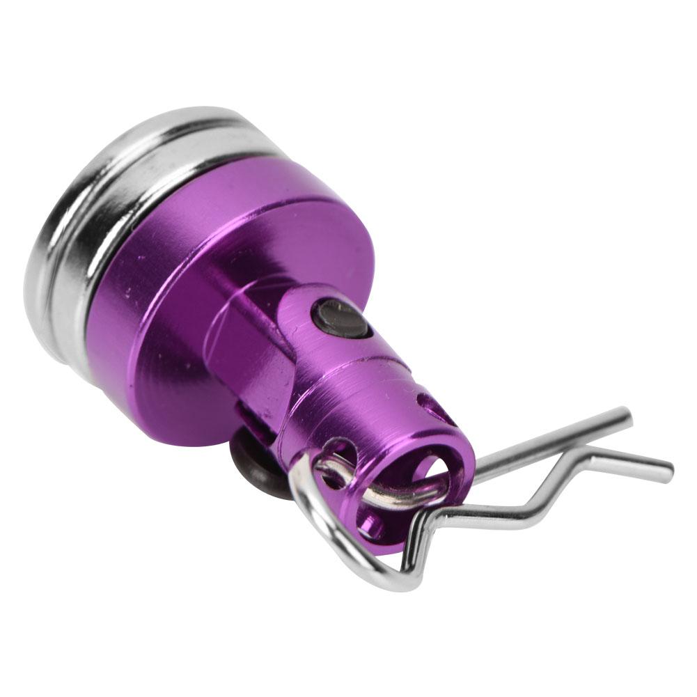 4PCS Magnetic Invisible Stealth Shell Column for  SCX10 4WD HSP 1 10 RC Car with Slotting