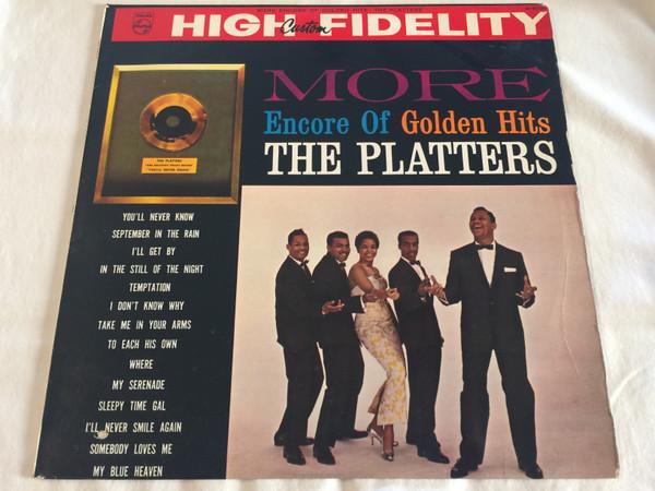

LP Record PLATTERS - More Encore Of Golden Hits M5005 Philips Japan Soul/Funk Used