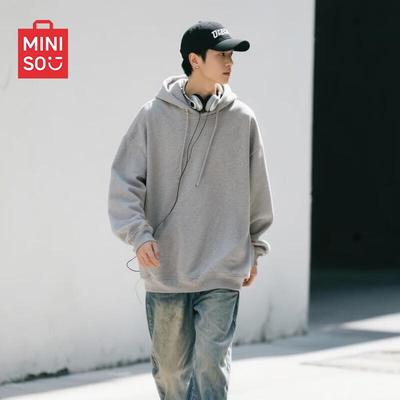 Men's Loose Fit Hooded Sweatshirt