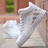 Scarpe da ginnastica alte alla moda con lacci, scarpe sportive basse, traspiranti, casual, da uomo