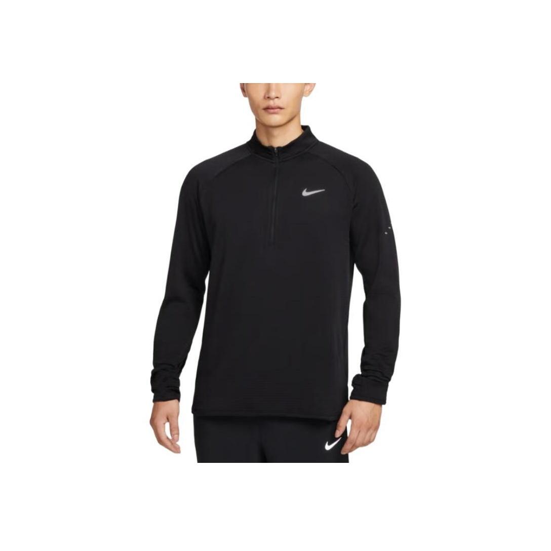 Nike Мужская футболка M Nk Tf Rpl Wintrzd Stride Fashion Удобная Мягкая Стойка Воротник Длинный Рукав Мужские Топы HV2708010 XL