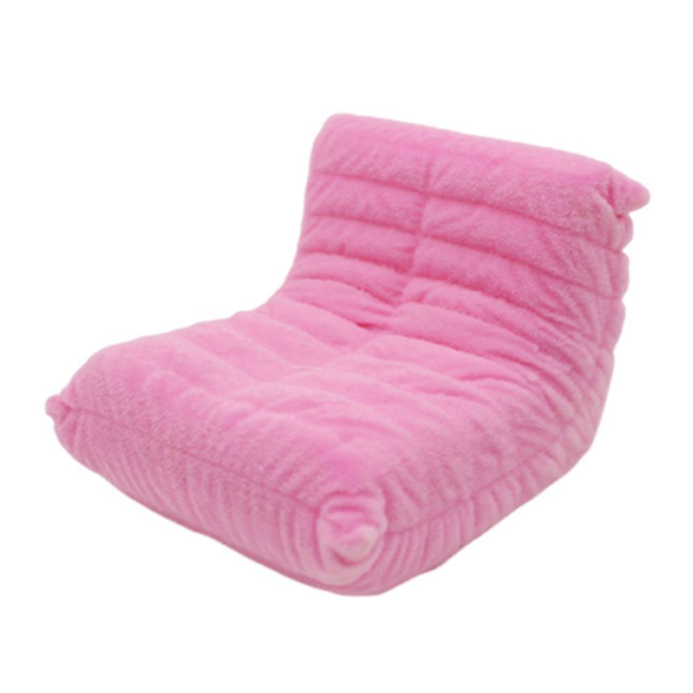 Flokket Dukkehus Tilbehør 1:12 Mini Latsabbsofa Dukkehus Tilbehør