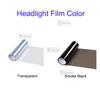 For BYD Sealion 7 EV 2024 2025 2 Pcs Car Headlight Protective Film Transparent Smoked Black TPU Sticker