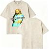 Washed Vintage Britney Spears Oops I Did It Again Graphic T Shirts Men Women Casual Oversized Short Sleeve Tshirts Streetwear