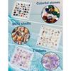 Seashell Display Box – 36 Grid Clear Acrylic Shell Holder & Organizer Case with Magnetic Lid for Sea Shell Collection, Crystals & Mini Collectibles