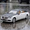 1:24 Mercedes Benz Maybach S600 Luxuslimousine Legierung Automodell Druckguss Metallspielzeug Zuhause Trendiges & Schreibtisch-Display-Ornament Geschenke
