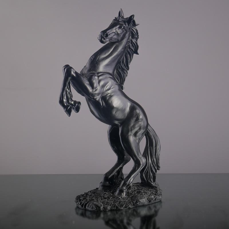 Nordic Horse Resin Statue Sculptures Figure Abstract Ornaments For Figurines Interior Sculpture Room Home Decoration Crafts