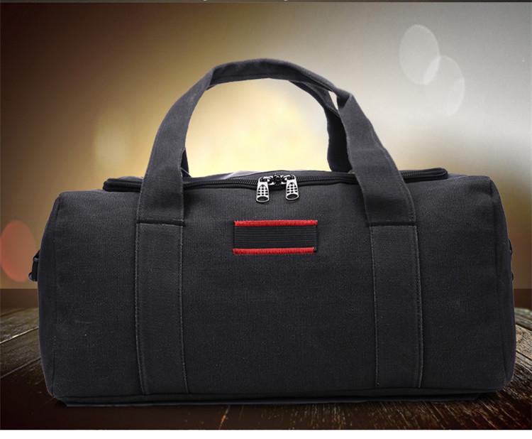 Retro Canvas Large Capacity Travel Handbag for Men and Women - Ideal for Business or Short Trips