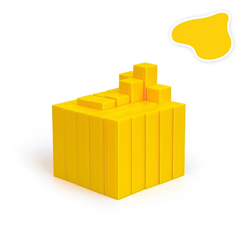 3D-печать Волшебный куб 5x5 Цветной Волшебный куб Игрушка для снятия стресса Веселые игрушки-непоседы Для детей и взрослых Светящийся в темноте Настольное украшение