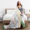 Yarichin Club Ayato Yuri Printed Blanket For Men Women Super Soft Cozy Throw Blankets for Sofa 50x60 Inches Multiple Sizes
