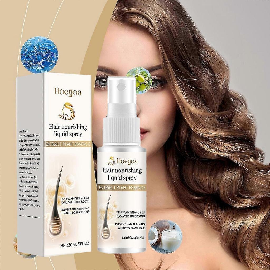 Biotin Hair Growth Essence Spray, 2024 New Hair Growth Spray with Biotin, Hair Nourishing Liquid Spray, Hair Care Liquid Spray