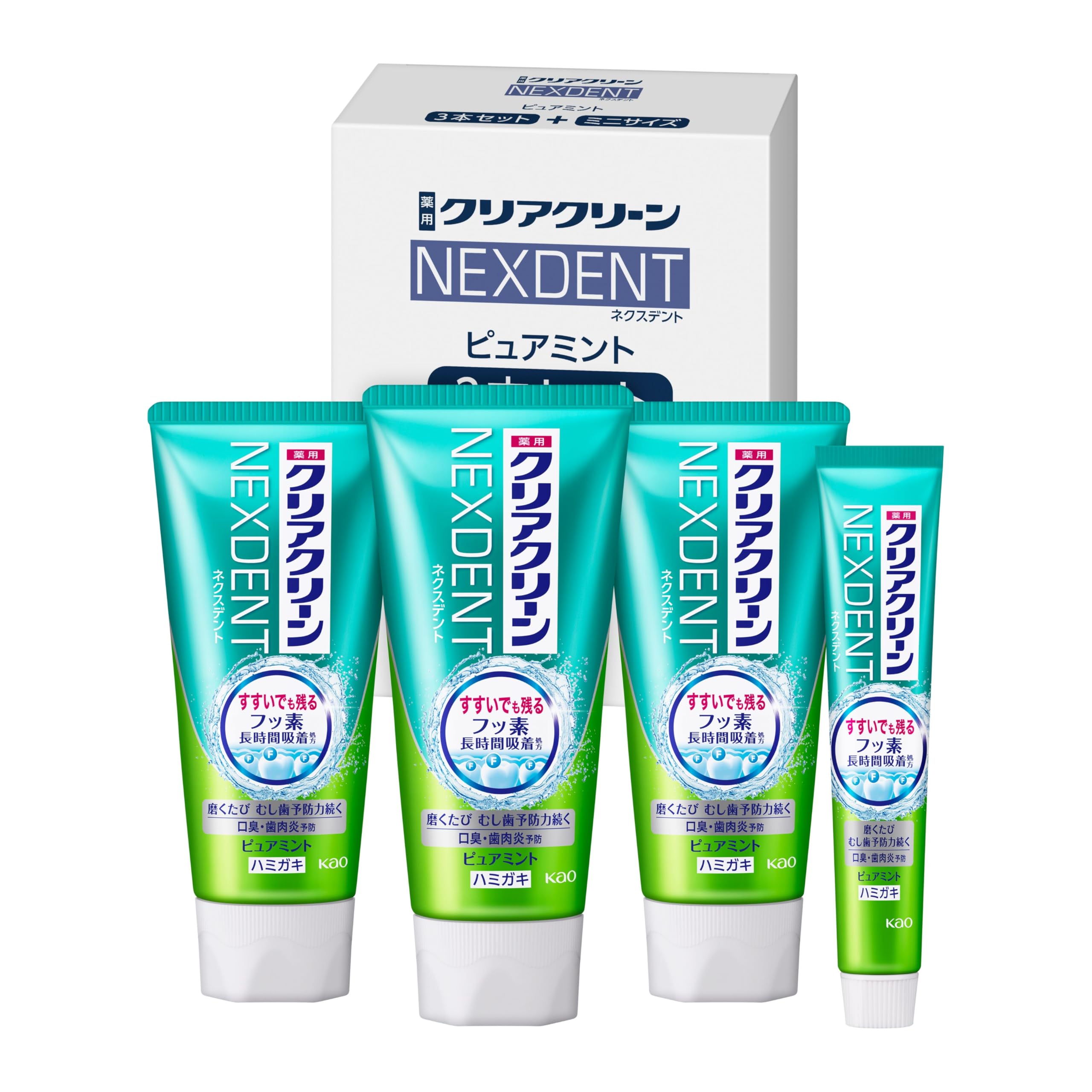 

Clear Clean Nextent 120g x 3 + Toothpaste [Quasi-drug] Toothpaste