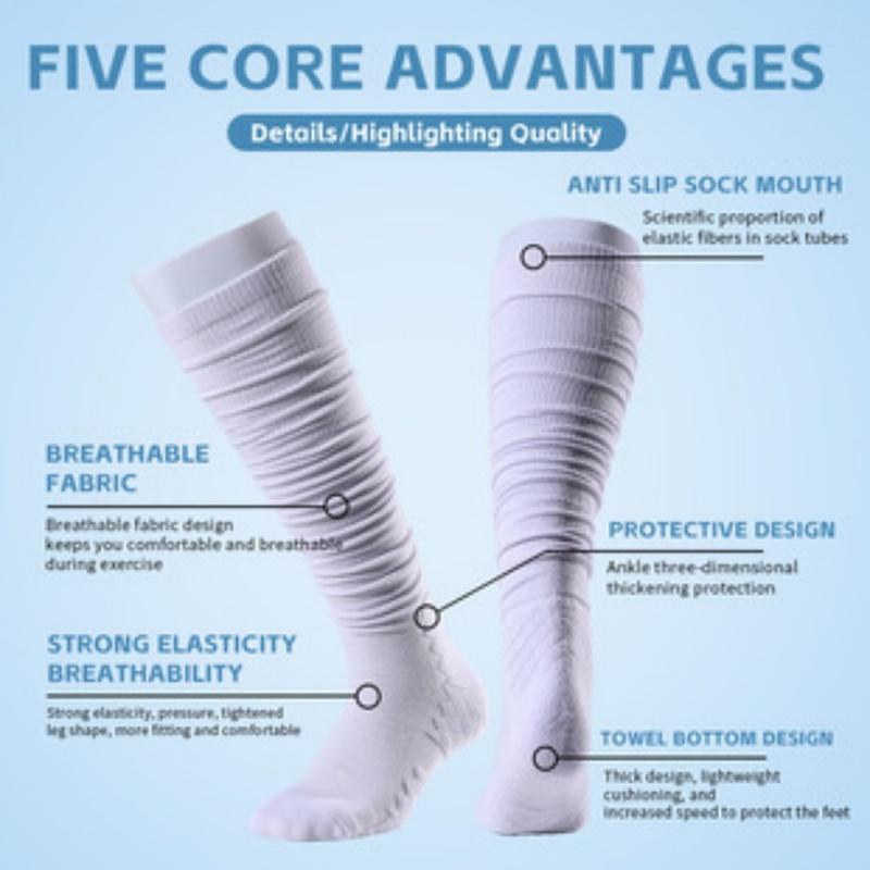 sport socks men women over knee high tube socks rugby football basketball baseball cycling running hiking ski skateboard sock