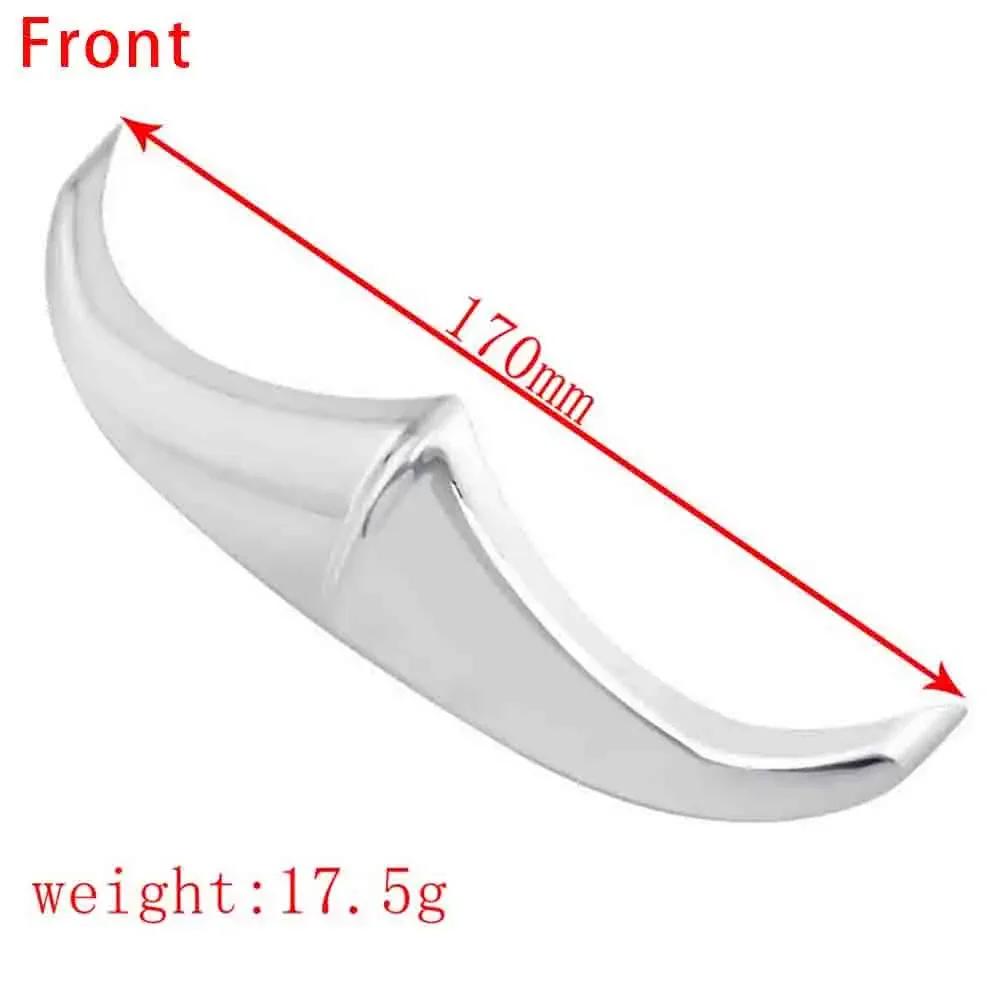 Motorcycle Chrome Front Rear Fender Tip Trim Case for Harley Road Street Electra Glide Road King FLHXI FLHX CVO FLTR FLTRI