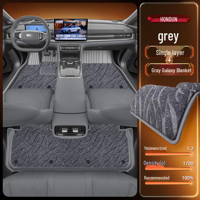 Floor Mats for Geely Galaxy A7 (2025) - TPE Car Interior Modification Accessory
