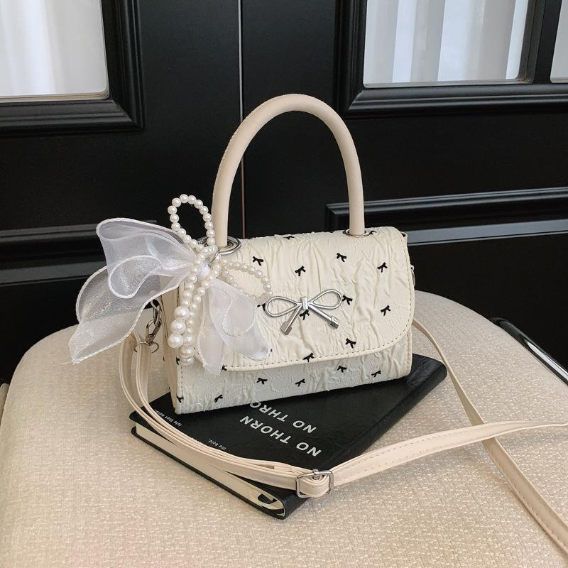 Belted Casual Bag Stylish and Fashionable Design - Single Shoulder Handbag with A Small Square Shape