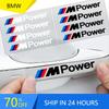 X6 X7 4P/Set Car Door Sticker Scratches Resistant Cover Auto Handle Stickers Emblem For M M3 M4 M5 X1 X5 X3 X7 X6 Performanc