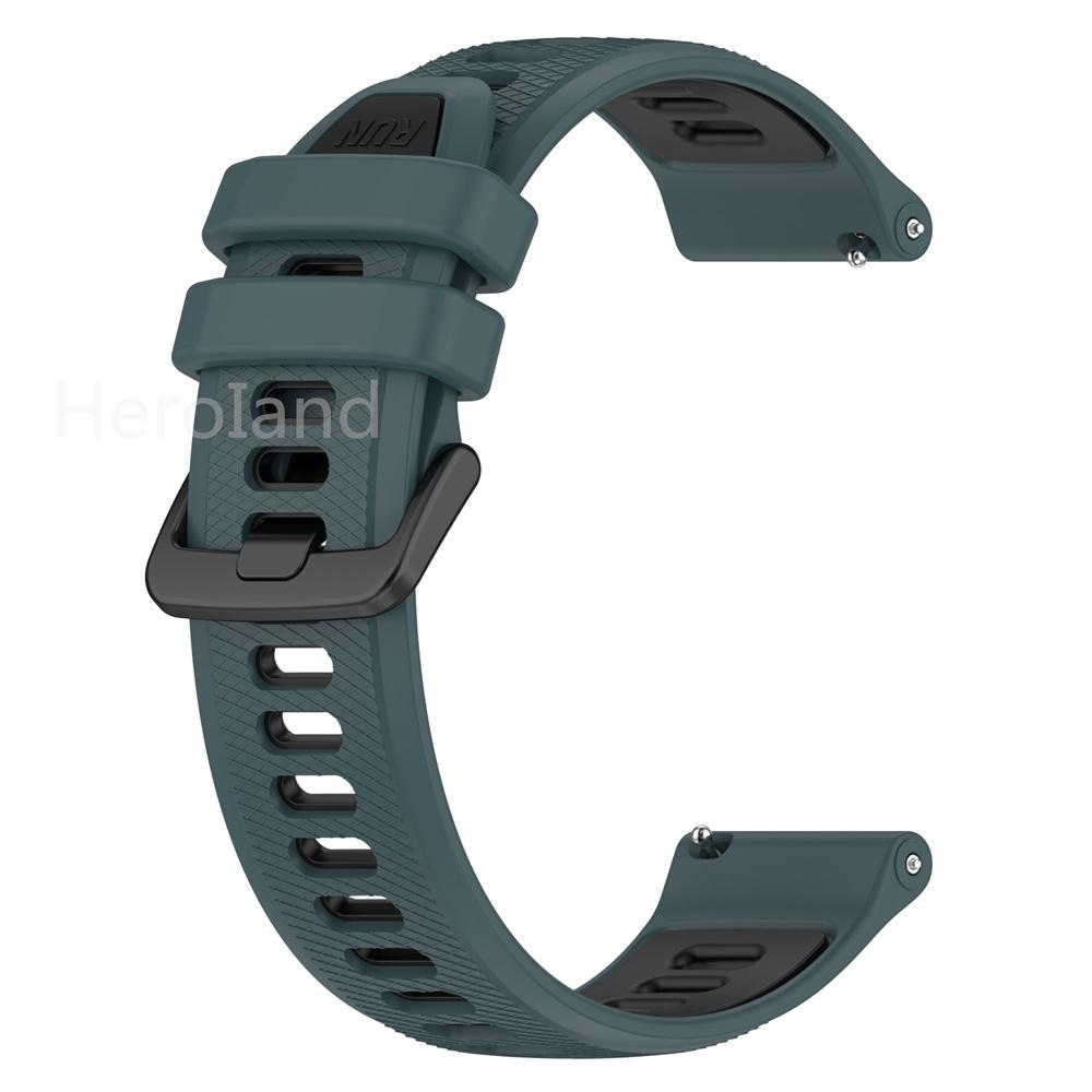 Fashion Silicone 22mm Watchband For Garmin Forerunner 265 Strap Smart Wristband For Garmin Forerunner 255 Band Bracelet +Film