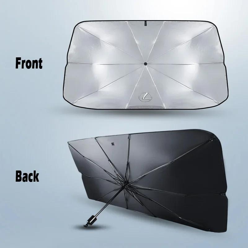 cydk9 2026 Hot Interior Stickers Car Heat Insulation Covers Sunshade Umbrella Auto Accessories For Lexus RX300 RX450 EX300h IS200 IS25