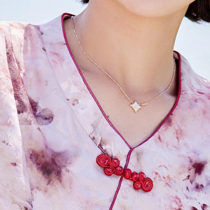 Past Moms' New Chinese Style Floral Summer Set