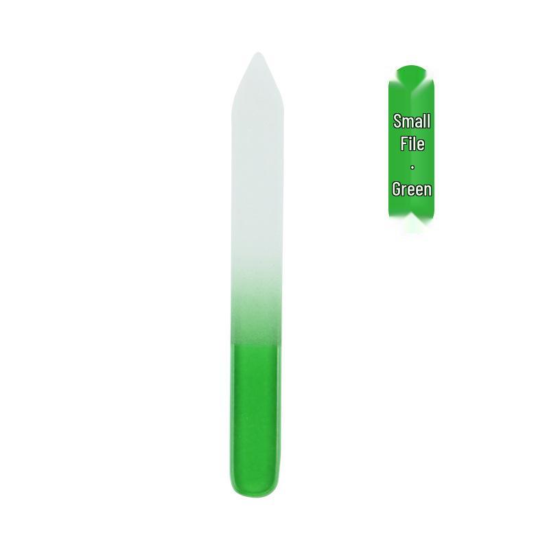 

Colored Crystal Glass Manicure Nail File Strip - Grinding Nail Beauty Tool
