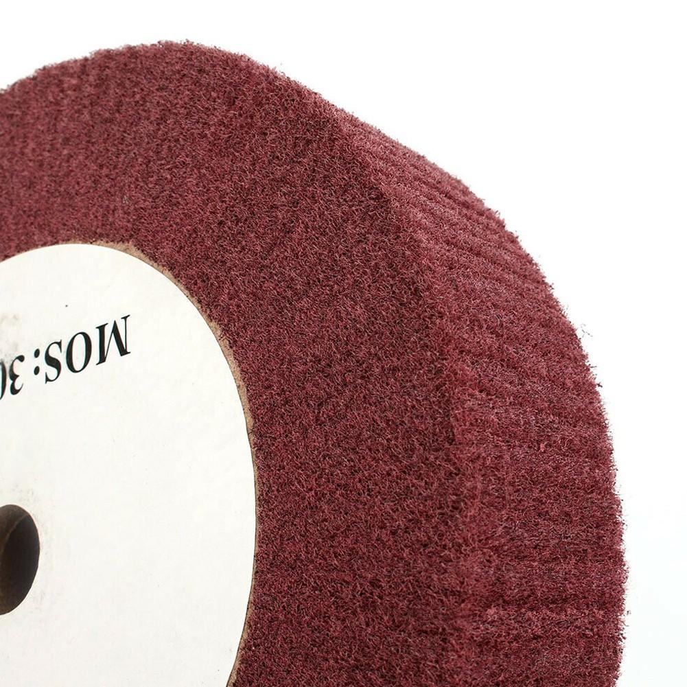 5" Abrasive Nylon Grinding Wheel 320# Non-Woven Flap Polishing Disc