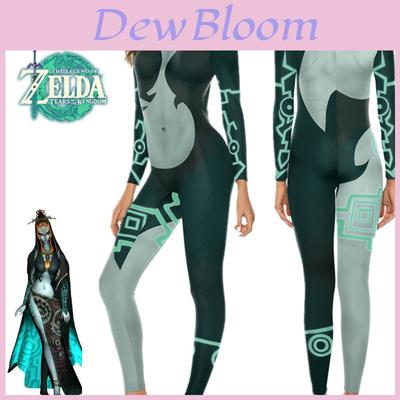 Cosplay kostým pro fanoušky Legend of Zelda: Twilight Princess Přiléhavý overal
