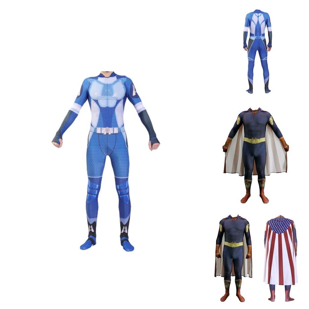 Traje Cosplay The Boys Para Adultos Crianças Homelander A-train Starlight Halloween