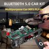 Bluetooth MP5 MP4 MP3 Decoder Board DC 12V Audio Receiver 1080P HD Video Player Movie Photo Ebook FM Radio AUX USB TF for Car