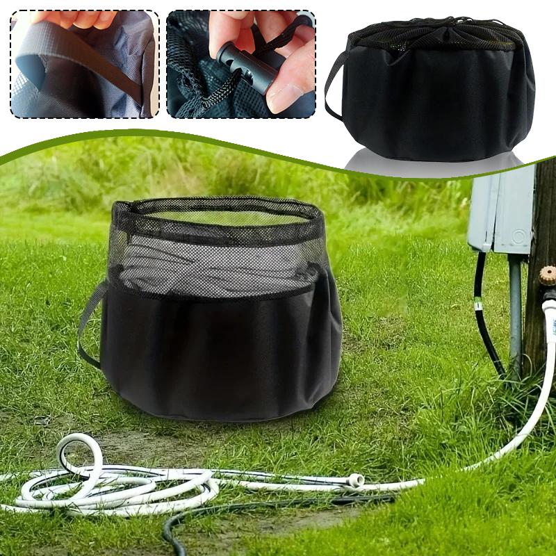 Multifunctional Portable Drawstring Bag Durable Multifunctional Rv Hose Storage Bag Organizer for Rv Wiring and Outdoor Use New