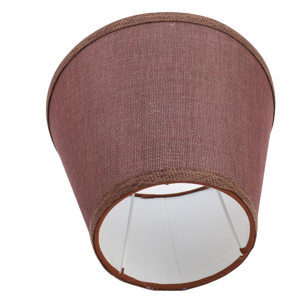 Table Lamp Fabric Lampshade Handcrafted Decorative E27 Lampshade for Home Hotel Bedroom Living Room