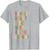 Ronnie Bobby Ricky Mike Ralph Johnny Funny Hip Hop Eighties Tshirt Unisex Women Summer Cotton Clothing Casual Short Sleeved Tee