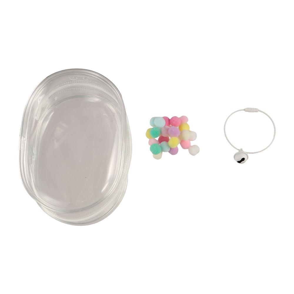 Display Clear Outdoor Doll Bag Hairball Outdoor Doll Display Bag Doll Storage Pouch  Plush Doll