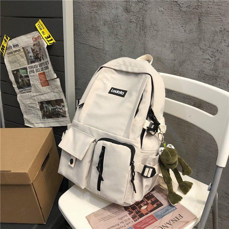 Unisex Backpacks Simple Large Capacity Travel Rucksack 2025 New Casual Multi-pockets High School Student Colleage Student School Bags for Teenagers