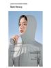 2025 Slimming UPF50+ Nylon Hooded Yoga Jacket - Long Sleeve, Sun Protection, Versatile for Outdoor Summer Activities