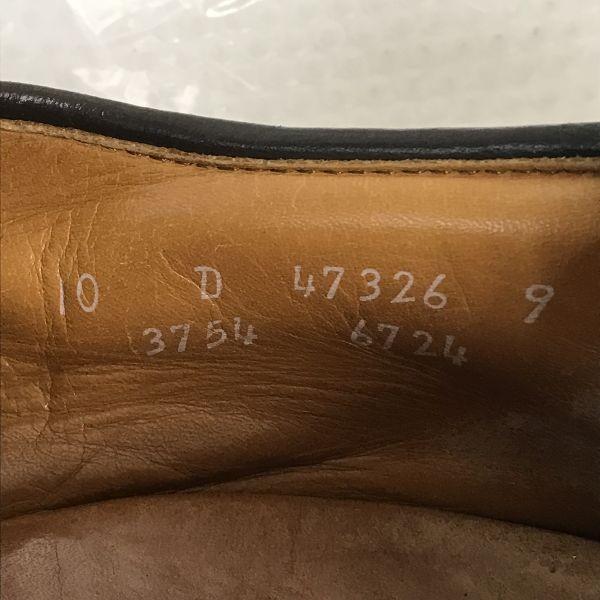 Allen Edmonds Stockbridge Leather U-Tip Dress Shoes 10D 27.5-28cm Brown(USED)