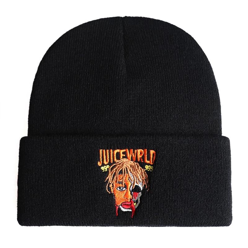 Buy Juice Wrld 999 Beanie Embroidery Knitted Hat Commemorate Us