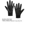 1 Pair Winter Warm Sports Gloves Cold Weather Water-Resistant Thick Plush Lining Touchscreen Gloves for Kids