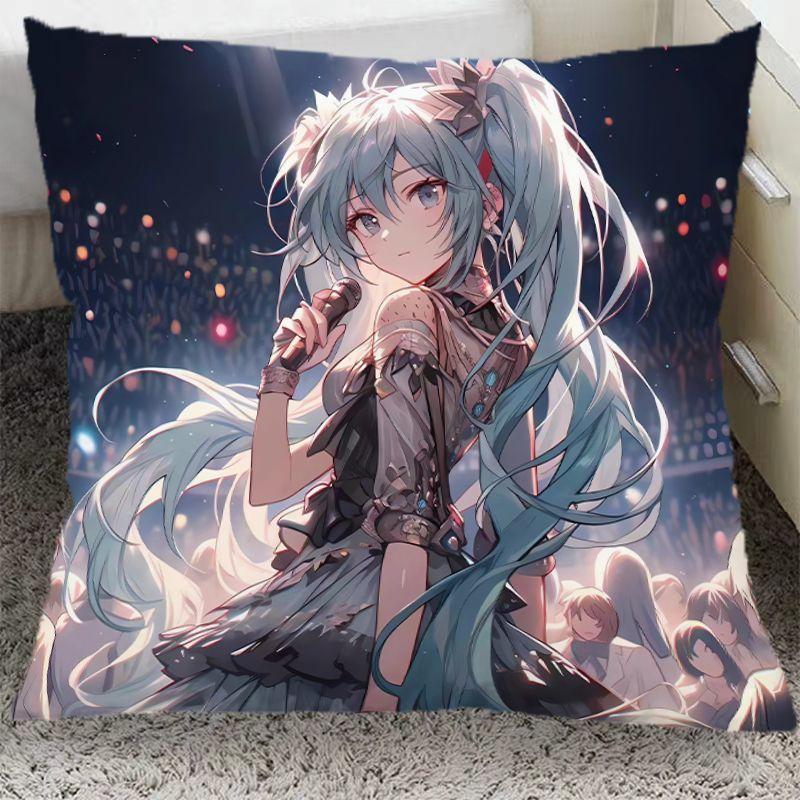 Hatsune Miku Periféria Dvojrozmerný Vankúš Študentská Izba Animácia Spálňový Vankúš Obývacia Izba Pohovka Vankúš Narodeninový Darček