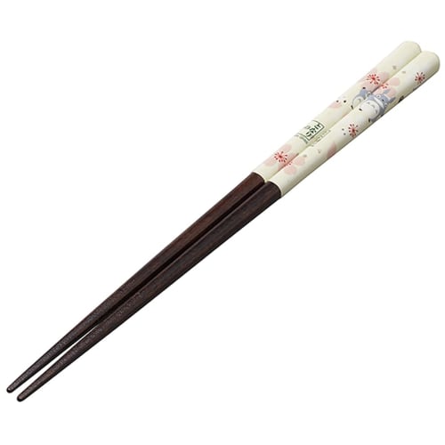 Skater Lacquered Chopsticks, 23cm, My Neighbor Totoro, Cherry Blossom Pattern, Studio Ghibli, ANN5SQ-A