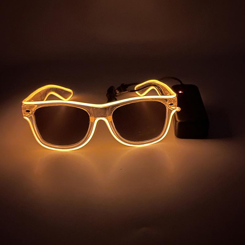 Led Glowing Glasses Lights Rave Parties Glasses with Led Light Up Glasses Led Sunglasses Wedding Party Accessories SG05