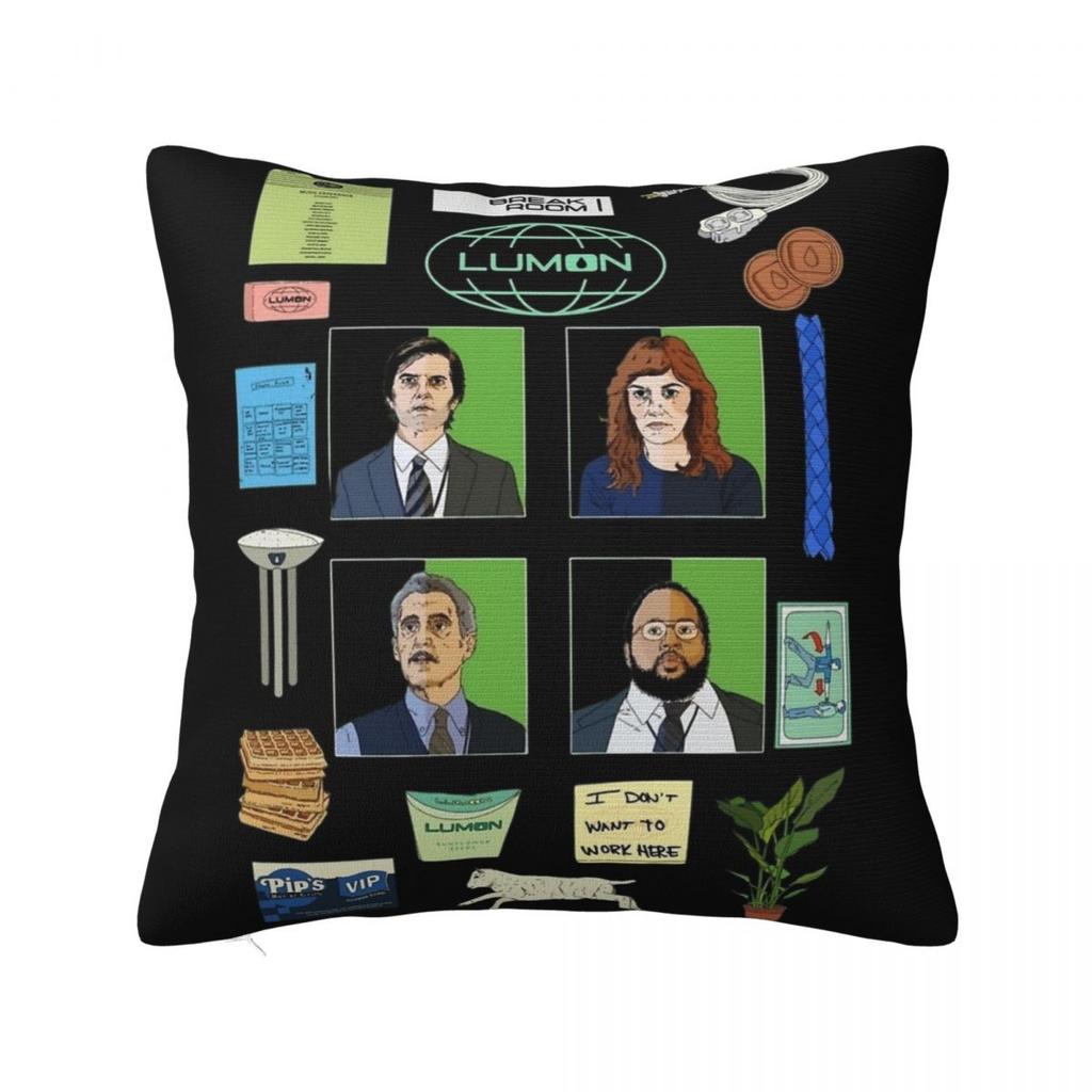 Severance Series Adam Britt Lower Pillow Covers Polyester Seat Cushion Case Creative Decor Throw Pillow Case 4545