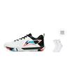 Li Ning Saga 2 Lite Low Top Badminton Shoes Unisex White AYTT003-2