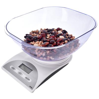 Electronic Kitchen Scale with Bowl 5 Kg