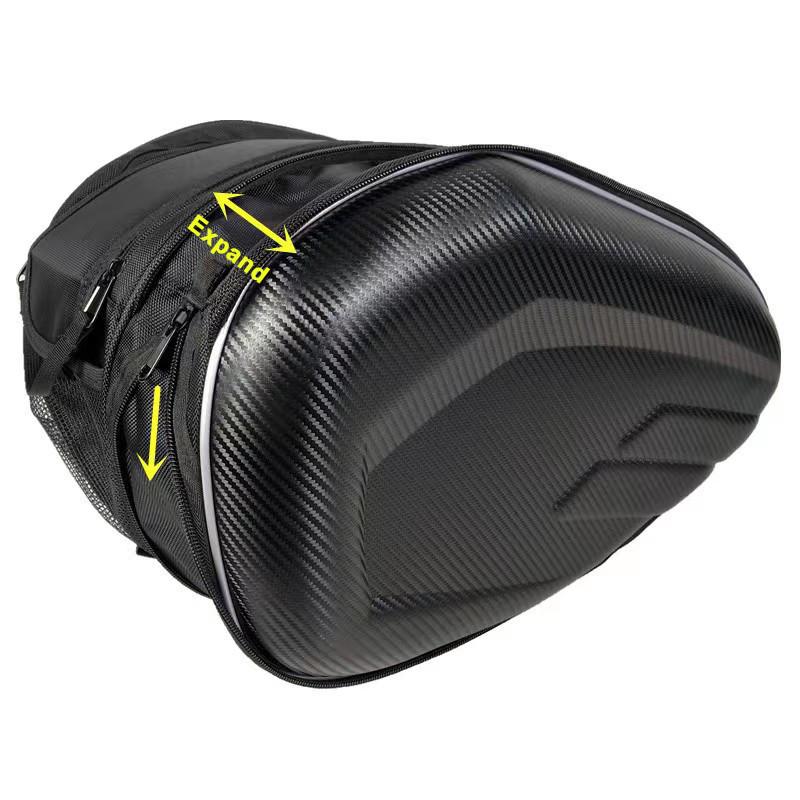 2ks Brašna na motorku Univerzální Brašny na motocykly Brašny na Tašky na sedla Boční úložná vidlice Cestovní pouzdro Box 36-58L