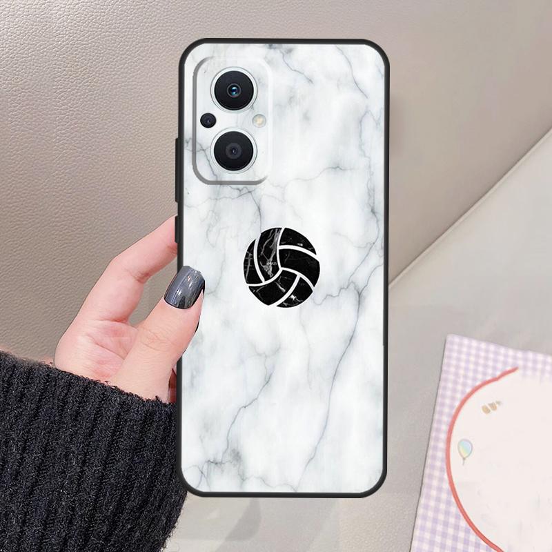 Volleyball Sport Funda For OPPO Reno 12 14 13 11 10 Pro 11F 12F 13F 14F 7 8 Lite OPPO Find X6 X5 X8 X9 Pro Case