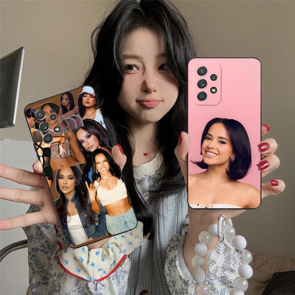 Fashion Becky G Mobile Phone Case for Samsung Galaxy A73 72 71 70 56 55 54 53 52 36 35 34 23 16 15 5G Colour Protective Cover