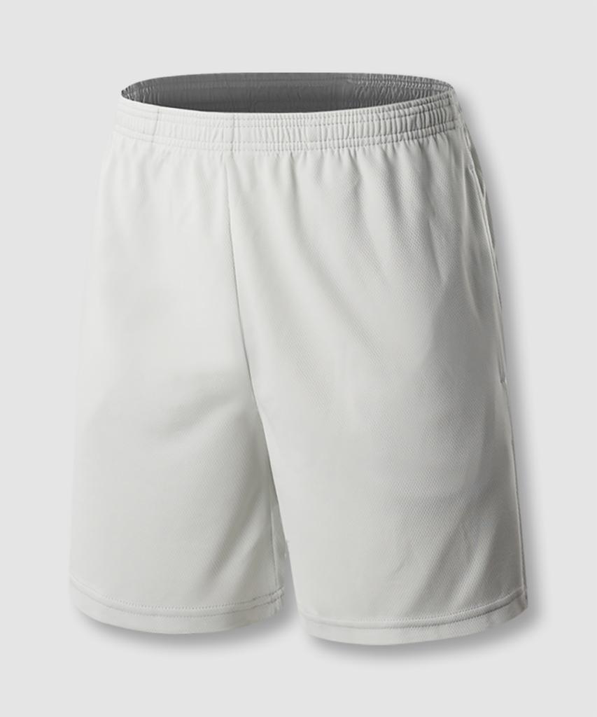 ARMEDES Unisex Recycled Cool Mesh Elastic Waist Shorts Ar-89 (Knee-Length)