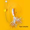 Elastic Cat Feather & Bell Teaser Wand with Hanging Mouse Toy for Boredom Relief